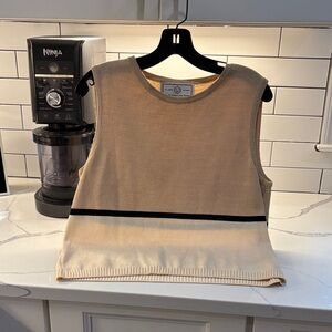 St. John Sport Beige Knit Top